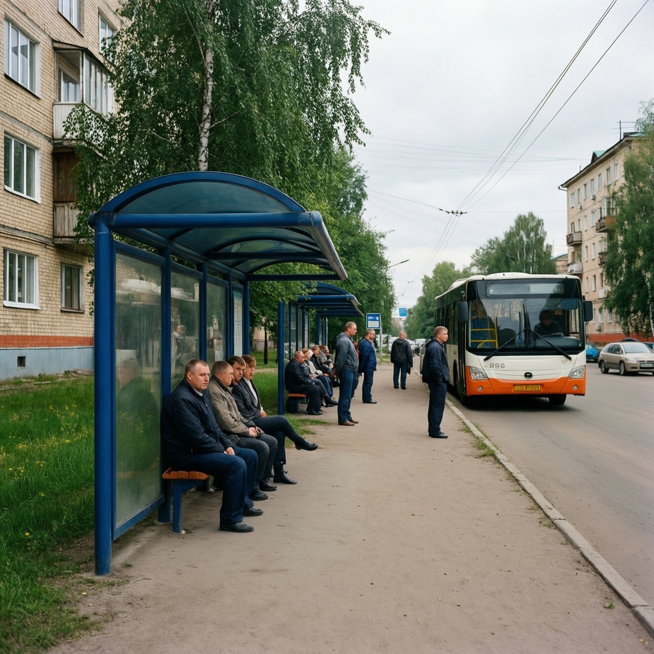 В Кирове появились две новые остановки на улице Капитана Дорофеева